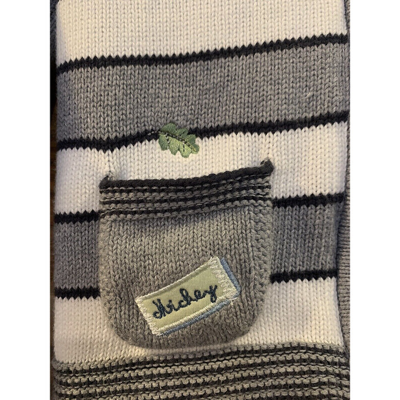 DISNEY MICKEY MOUSE Full Zip Hooded Sweater Jacket Kid's Toddlers Size 24 Months - Picture 4 of 9